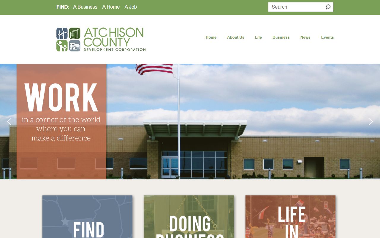 Atchison County official website for unclaimed money searches