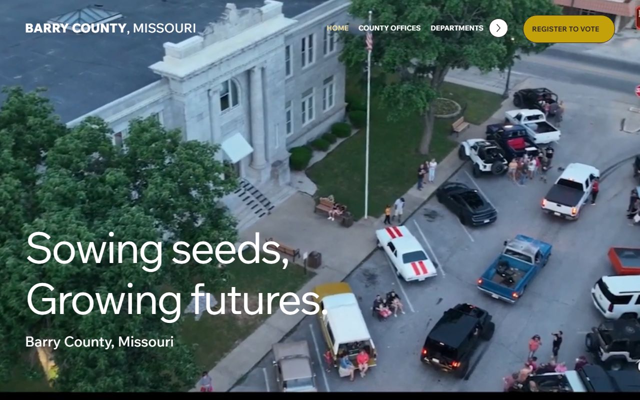 Barry County Missouri official website for unclaimed money resources