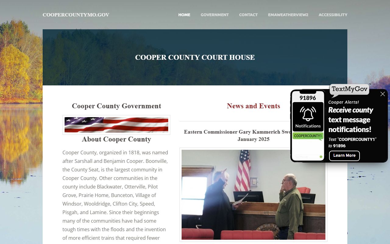 Cooper County unclaimed money search