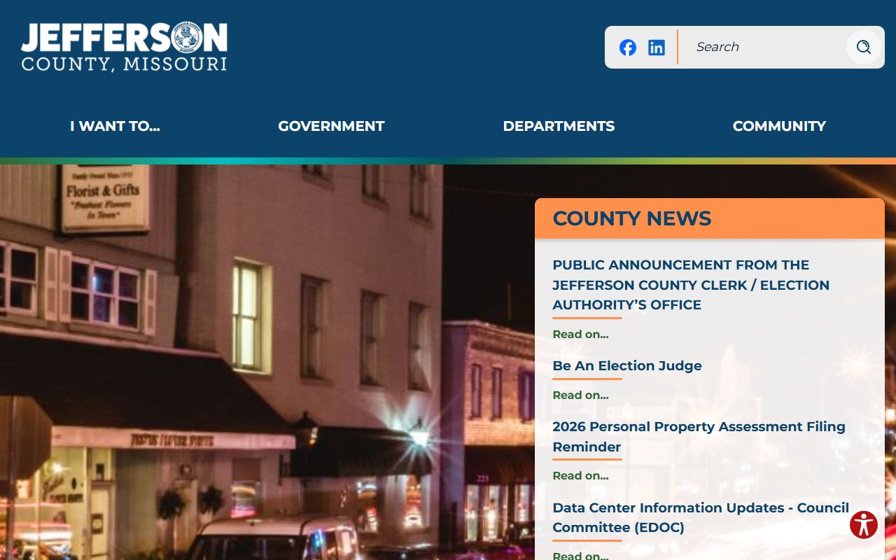 Jefferson County official government website for unclaimed money resources