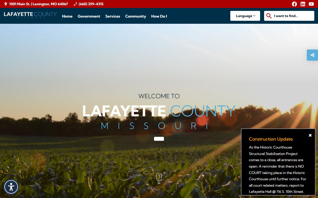 Lafayette County unclaimed money official website
