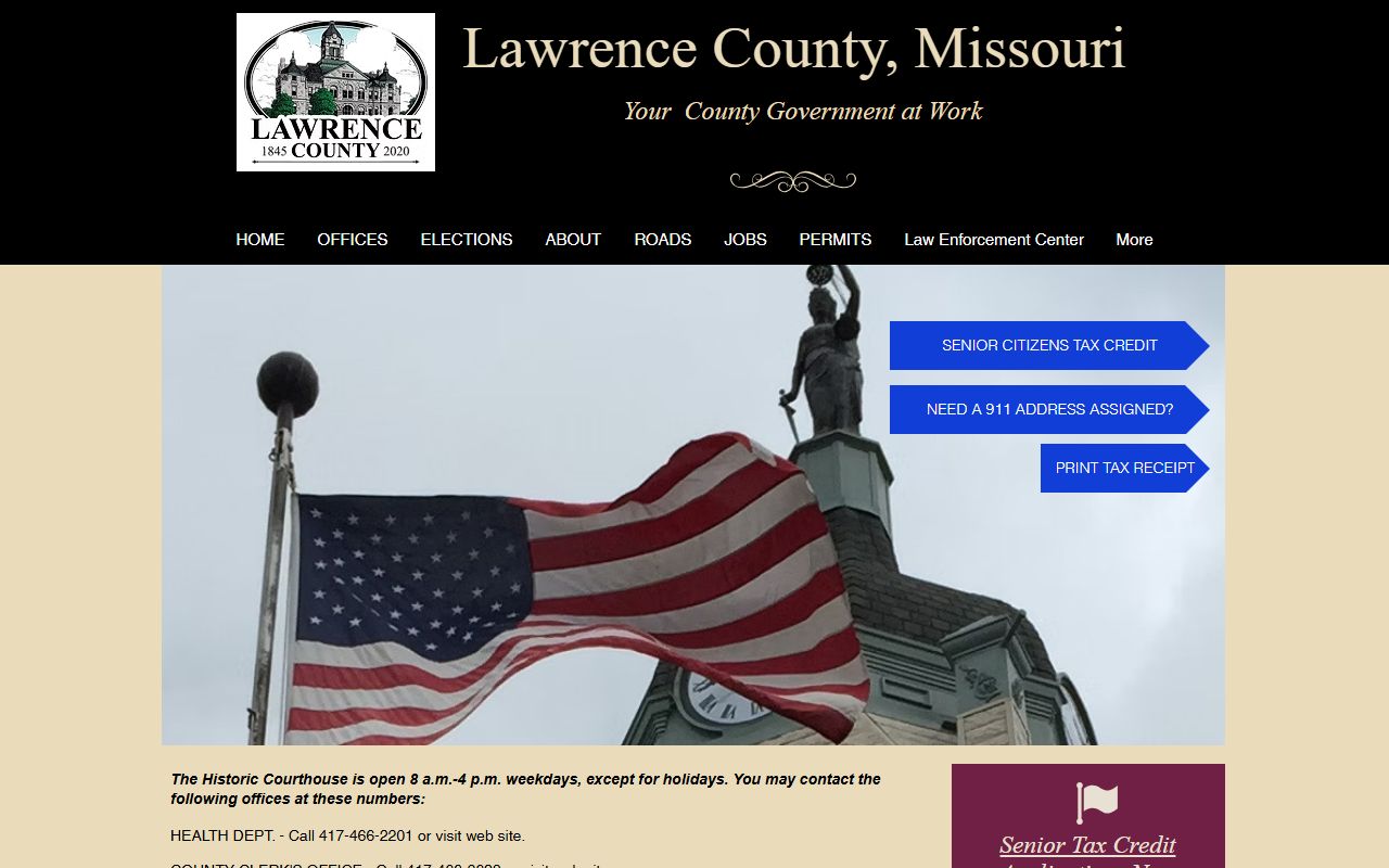 Lawrence County unclaimed money official website